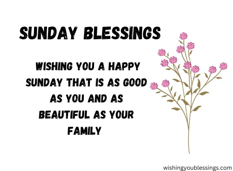 Sunday Blessings Images with Quotes & Prayers