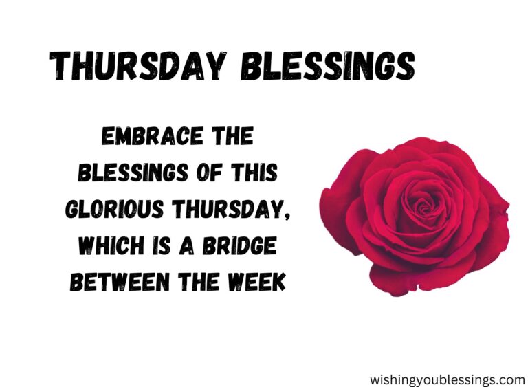 Thursday Blessings Images, Wishes & Quotes