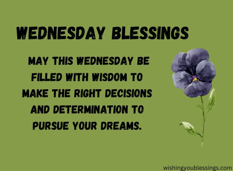 Wednesday Blessings Images, Quotes & Wishes