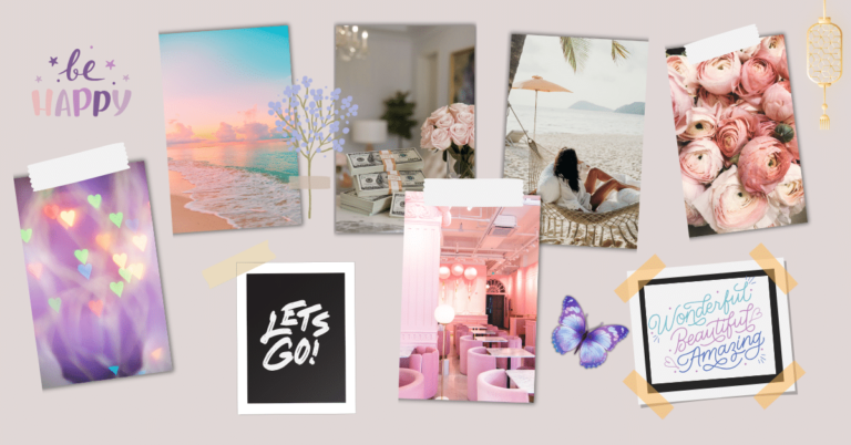30 Printable Vision Board Photos (Love, Money, & Travel!)